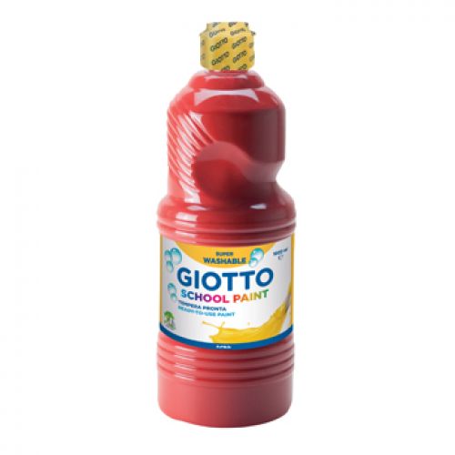Guache Liquido Giotto Escolar 1 Litro Vermelho , Giotto , 160535508 , 8000825977084